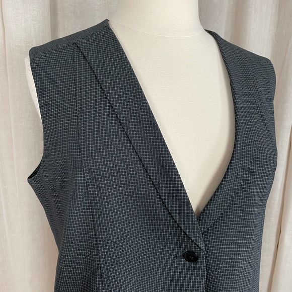 Vintage Jackets & Coats Vintage Womens Vest Size 8 Black White